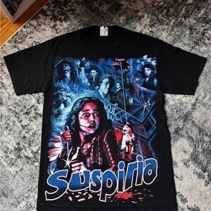 Suspiria 1977 Twisted Robinson AOP Vintage T Shirt